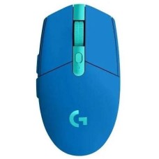 LOGITECH Мышь беспроводная G304 Lightspeed, игровая, радио, оптическая, USB, 12000dpi, синий [910-006018]