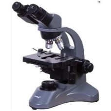 Микроскоп LEVENHUK Микроскоп 720B, световой/оптический/биологический, 40-2000x, на 4 объектива, серый/черный [69656]