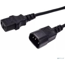 FILUM Кабель питания FL-PC16-C13-C14-1.8M С13- C14, 3х1 мм?, 220В, 10A, чёрный, 1.8 м.[FL-PC16-C13-C14-1.8M]