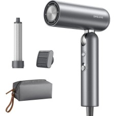 DREAME Фен Pocket High-speed, 1300Вт, серебристый