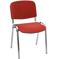 HELMI Стул HL-F01 Изо, ткань, до 100кг, красный [359857]