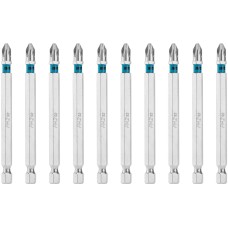 GROSS Бита PH2х90мм, сталь S2, шестигр., 10 шт. 113079