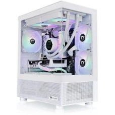 THERMALTAKE Корпус View 170 TG ARGB белый без БП mATX 5x120mm 2x140mm 1x200mm 2xUSB3.0 audio bott PSU