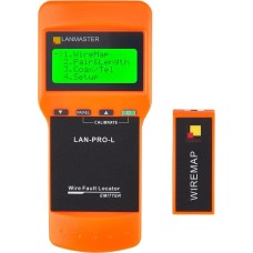 LANMASTER Тестер кабельный LAN-PRO-L оранжевый/черный