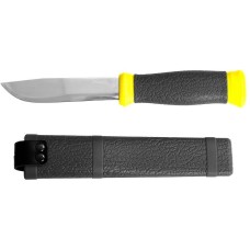 STAYER 110 мм, пластиковые ножны, туристический нож, Professional (47630)