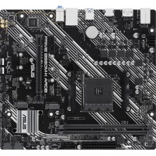 ASUS Материнская плата PRIME B550M-K ARGB Soc-AM4 AMD B550 2xDDR4 mATX AC`97 8ch(7.1) GbLAN RAID+HDMI+DP