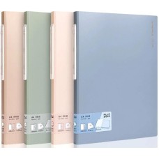 DELI Папка с 30 прозр.вклад. Nusign NS167 A4 пластик ассорти