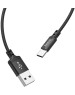 Кабель HOCO (6957531062868) X14 USB (m)-Type-C (m) 1.0м - черный