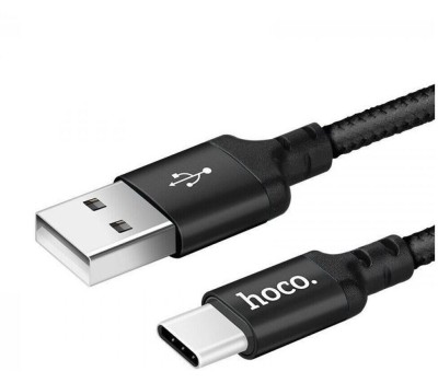 Кабель HOCO (6957531062868) X14 USB (m)-Type-C (m) 1.0м - черный