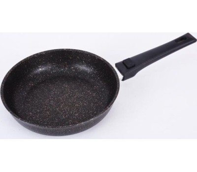 Сковорода KUKMARA сго242а а/пр литая 24см съемн/руч Granit ultra original