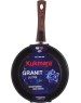 Сковорода KUKMARA сго242а а/пр литая 24см съемн/руч Granit ultra original