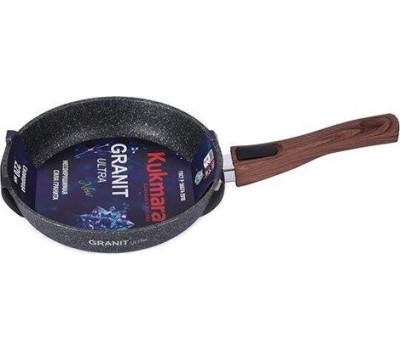 Сковорода KUKMARA сго242а а/пр литая 24см съемн/руч Granit ultra original