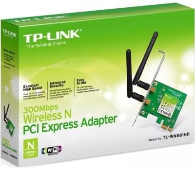 Сетевой адаптер WiFi TP-LINK TL-WN881ND PCI Express