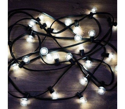 Гирлянда NEON-NIGHT (331-325) ГИРЛЯНДА LED GALAXY BULB STRING 10М, 30 ЛАМП*6 LED БЕЛЫЕ, IP65