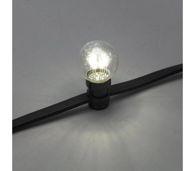 Гирлянда NEON-NIGHT (331-325) ГИРЛЯНДА LED GALAXY BULB STRING 10М, 30 ЛАМП*6 LED БЕЛЫЕ, IP65