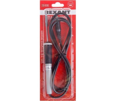 Паяльник REXANT (12-0120) ПАЯЛЬНИК МИНИ (БЕЗ БП) 12V/8 ВТ (ZD-20A)