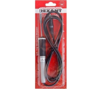 Паяльник REXANT (12-0120) ПАЯЛЬНИК МИНИ (БЕЗ БП) 12V/8 ВТ (ZD-20A)