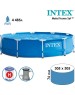 Бассейн каркасный INTEX Бассейн каркасный 305х76см.+ фильтр-насос .(в коробке) Арт.28202NP