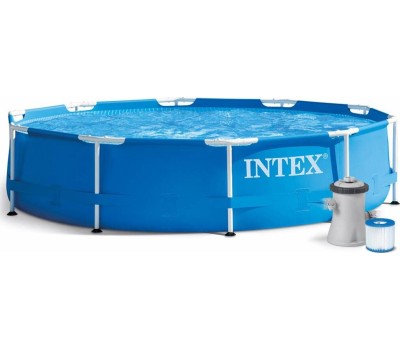 Бассейн каркасный INTEX Бассейн каркасный 305х76см.+ фильтр-насос .(в коробке) Арт.28202NP