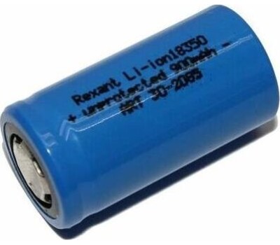 Аккумуляторы и зарядные устройства REXANT (30-2085) 18350 АККУМУЛЯТОР LI-ION UNPROTECTED 900 MAH 3.7 В