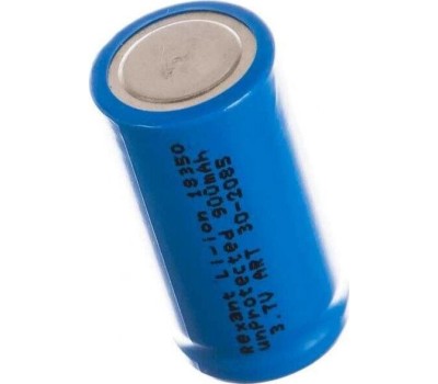 Аккумуляторы и зарядные устройства REXANT (30-2085) 18350 АККУМУЛЯТОР LI-ION UNPROTECTED 900 MAH 3.7 В