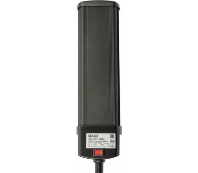 ЭЛЕКТРИКА UNIEL (UL-00009251) ULT-P31-18W/SPLE/40 IP40 BLACK SINGLE