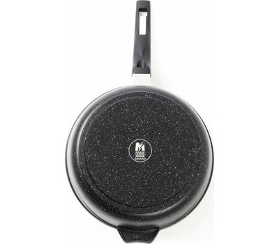 Сковорода МЕЧТА 22802И Гранит black Induction Pro 22см