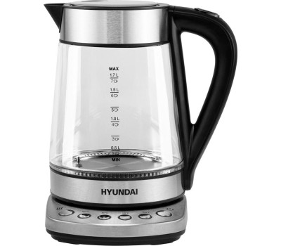 Чайник электрический HYUNDAI HYK-G3026 (1,7л. стекло)