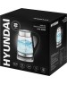 Чайник электрический HYUNDAI HYK-G3026 (1,7л. стекло)