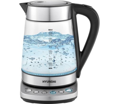 Чайник электрический HYUNDAI HYK-G3026 (1,7л. стекло)