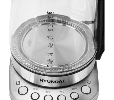 Чайник электрический HYUNDAI HYK-G3026 (1,7л. стекло)