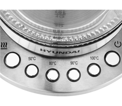 Чайник электрический HYUNDAI HYK-G3026 (1,7л. стекло)