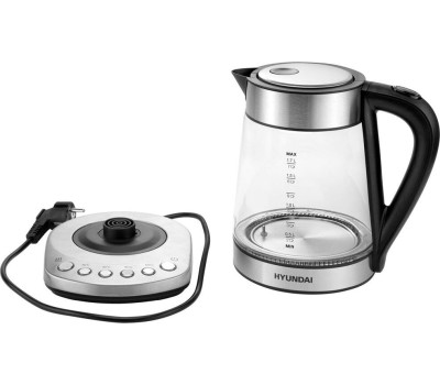 Чайник электрический HYUNDAI HYK-G3026 (1,7л. стекло)