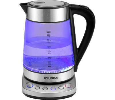 Чайник электрический HYUNDAI HYK-G3026 (1,7л. стекло)