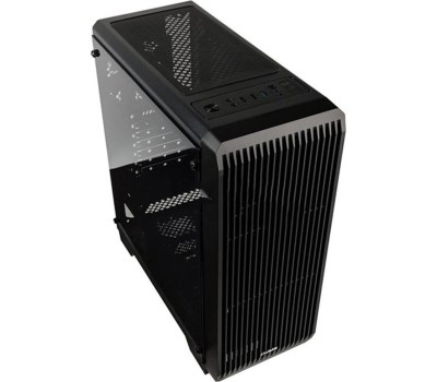 ZALMAN S5 Black, без БП, боковое окно (закаленное стекло), черный, ATX
