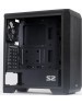 ZALMAN S5 Black, без БП, боковое окно (закаленное стекло), черный, ATX