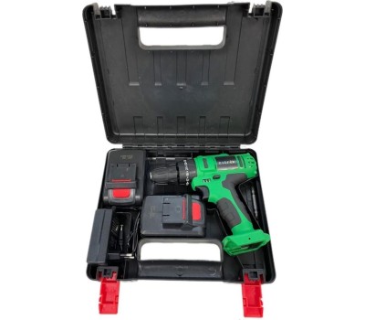 Дрель аккумуляторная ZITREK Crusher 21-Li (20В, Li-ion аккум. 2шт, ЗУ, кейс, бита) 063-4055