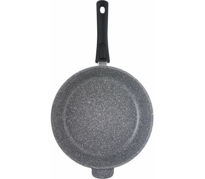 Сковорода ТРАДИЦИЯ ТМ2285И а/пр литая 28см съемн/руч Мрамор индукция