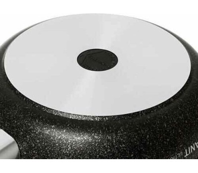 Сковорода KUKMARA сго263а а/пр литая 26см съемн/руч стекл/кр Granit ultra original