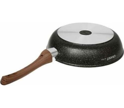 Сковорода KUKMARA сго263а а/пр литая 26см съемн/руч стекл/кр Granit ultra original