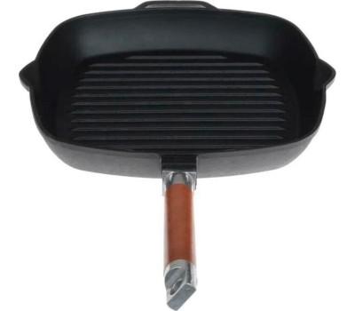 Сковорода ГАРДАРИКА 626 чугунная 26х26см съем/руч