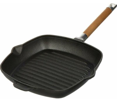 Сковорода ГАРДАРИКА 626 чугунная 26х26см съем/руч