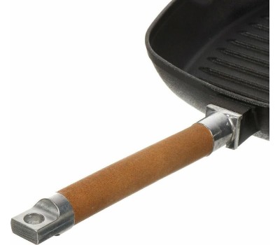 Сковорода ГАРДАРИКА 626 чугунная 26х26см съем/руч