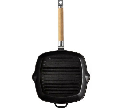 Сковорода ГАРДАРИКА 626 чугунная 26х26см съем/руч