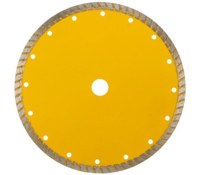 Диск алмазный KRANZ (KR-90-0125) Диск алмазный отрезной Turbo 230x22,2x2,8x10мм