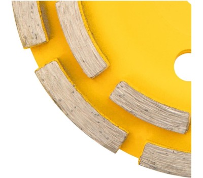 Чашка алмазная KRANZ (KR-90-0151) Чашка алмазная шлифовальная, двухрядная,125х22,2мм