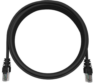 NTSS Патч-корд -PC-UTP-RJ45-5e-15.0-LSZH-BL UTP RJ-45 вил.-вилка RJ-45 кат.5E 15м черный LSZH 26AWG