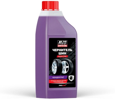 Автохимия AVS AVK-614 Чернитель шин BLACK TYRE (концентрат) 1 л