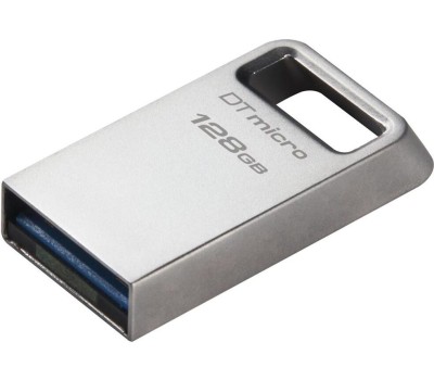 KINGSTON Флеш Диск 128GB DataTraveler Micro DTMC3G2/128GB USB3.2 серебристый