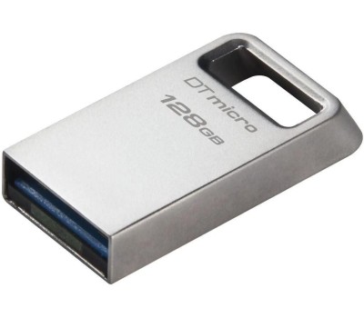 KINGSTON Флеш Диск 128GB DataTraveler Micro DTMC3G2/128GB USB3.2 серебристый